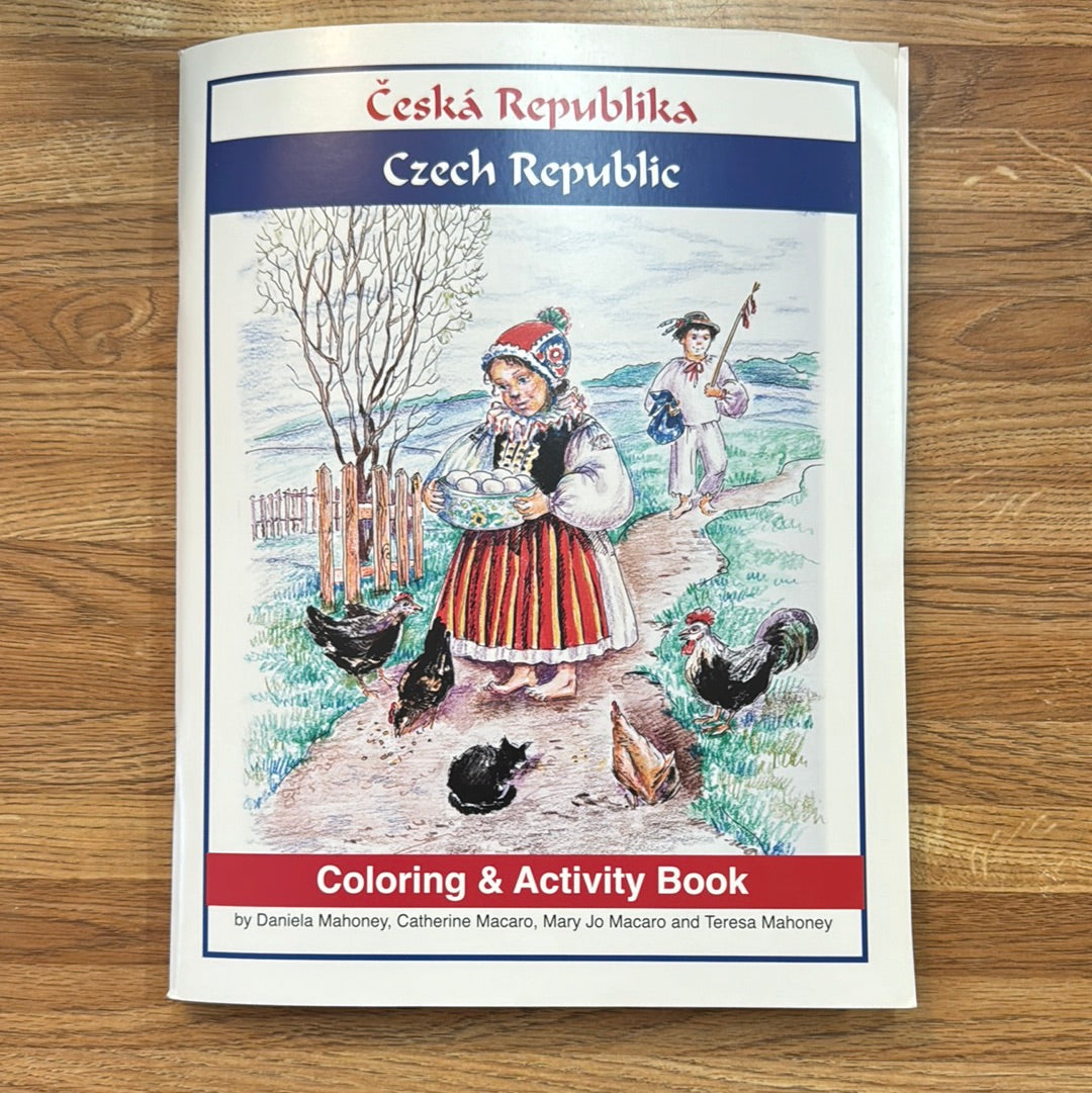 Czech Republic Coloring and Activity Book