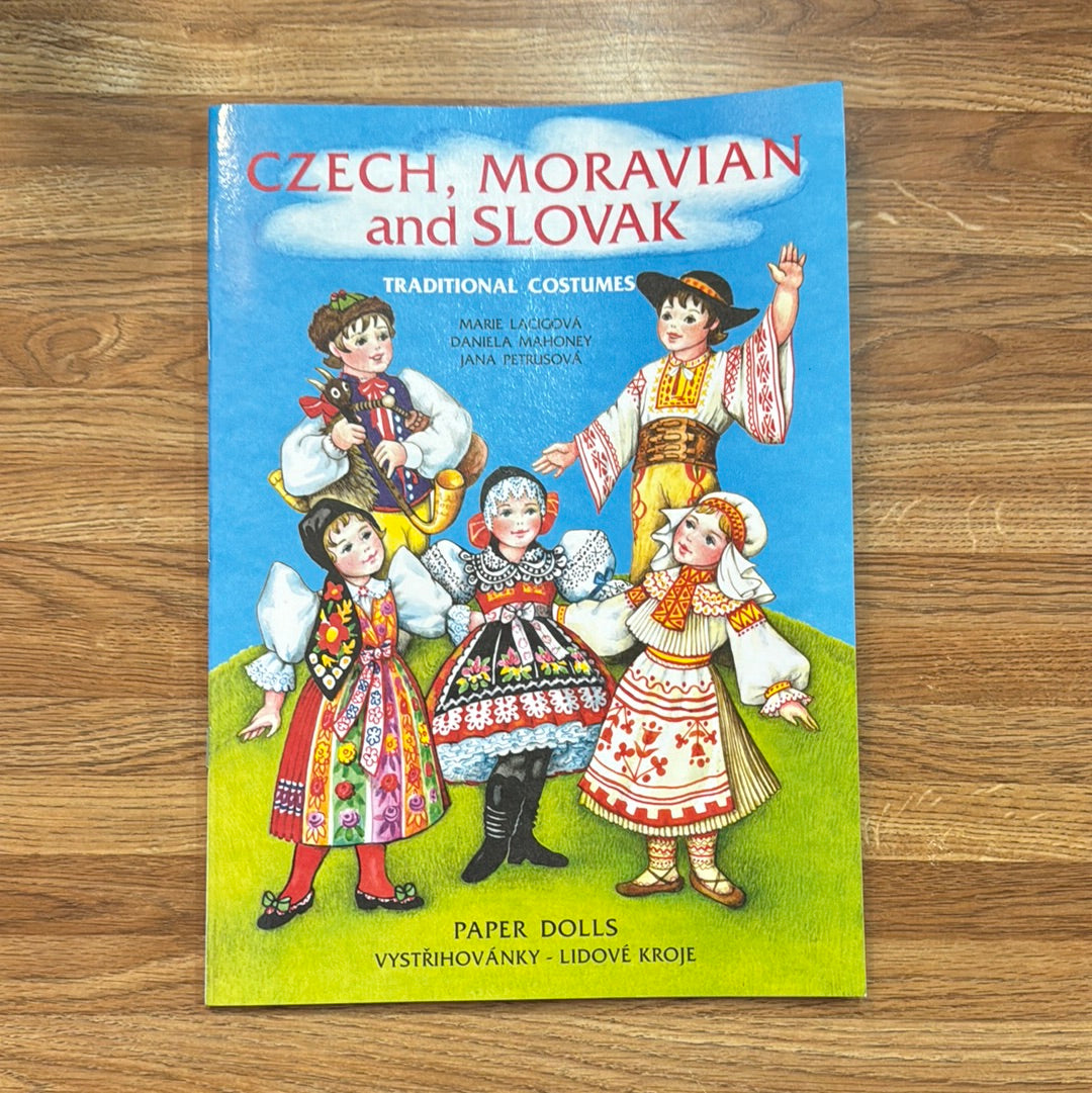 Czech Paper Dolls Book