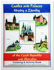 Castles and Palaces of the Czech Republic and Slovakia Coloring & Activity Book