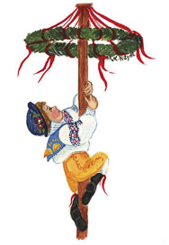 Magnet – Czech – May Pole