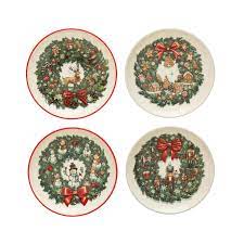 Stoneware Holiday Plate