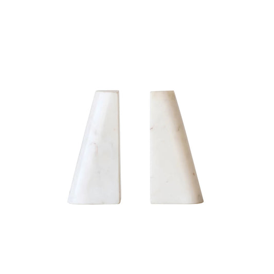 Marble Bookends