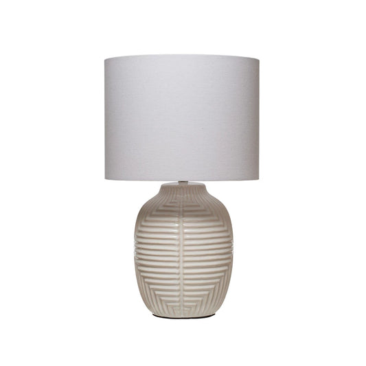 Stoneware Table Lamp