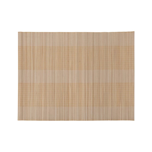 Hand-Woven Bamboo Striped Placemat