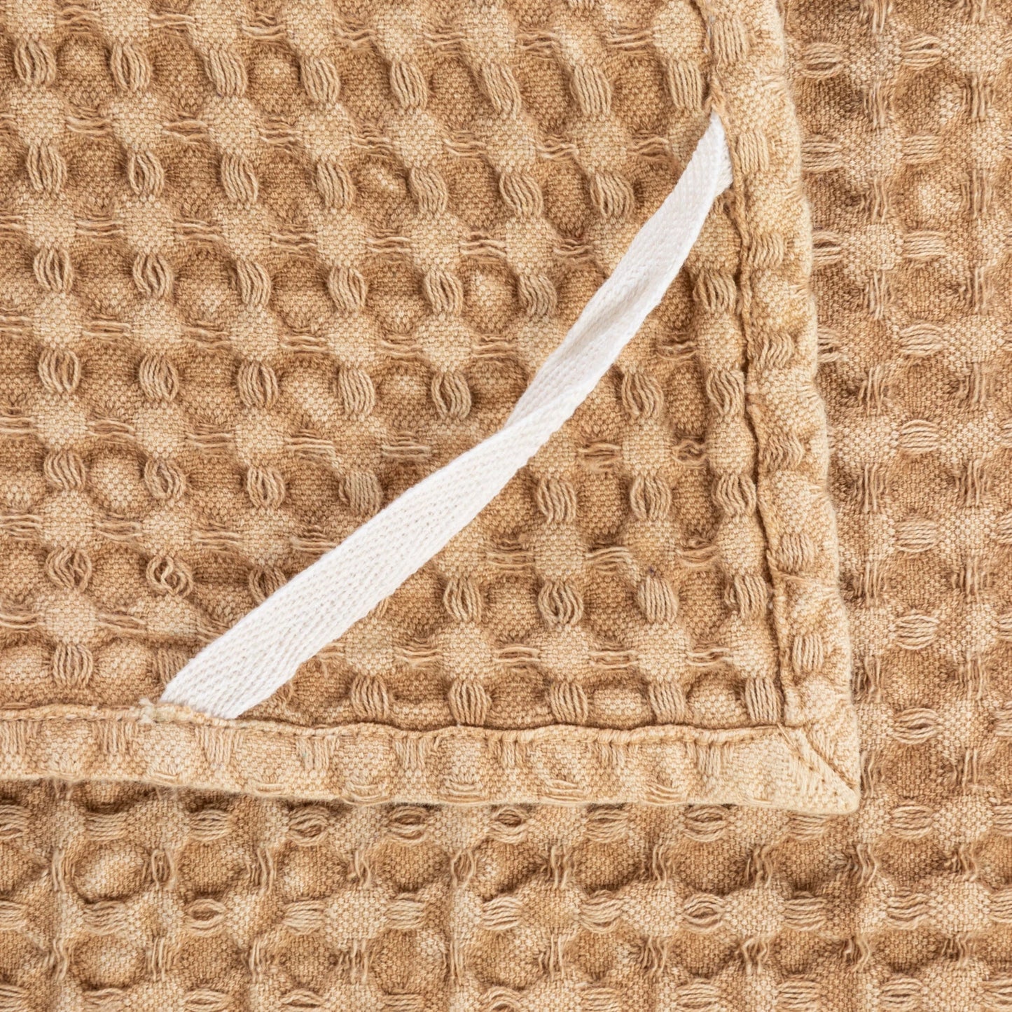 Stonewashed Cotton Waffle Weave Tea Towel