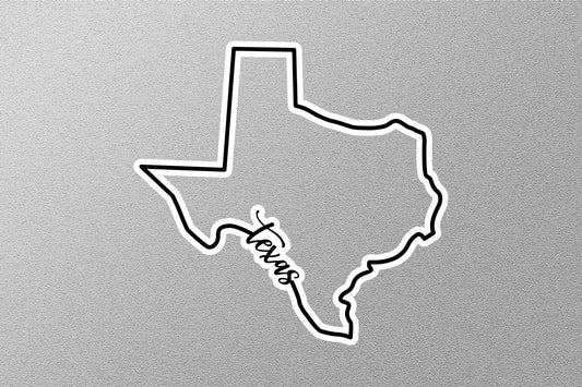 Texas State Sticker