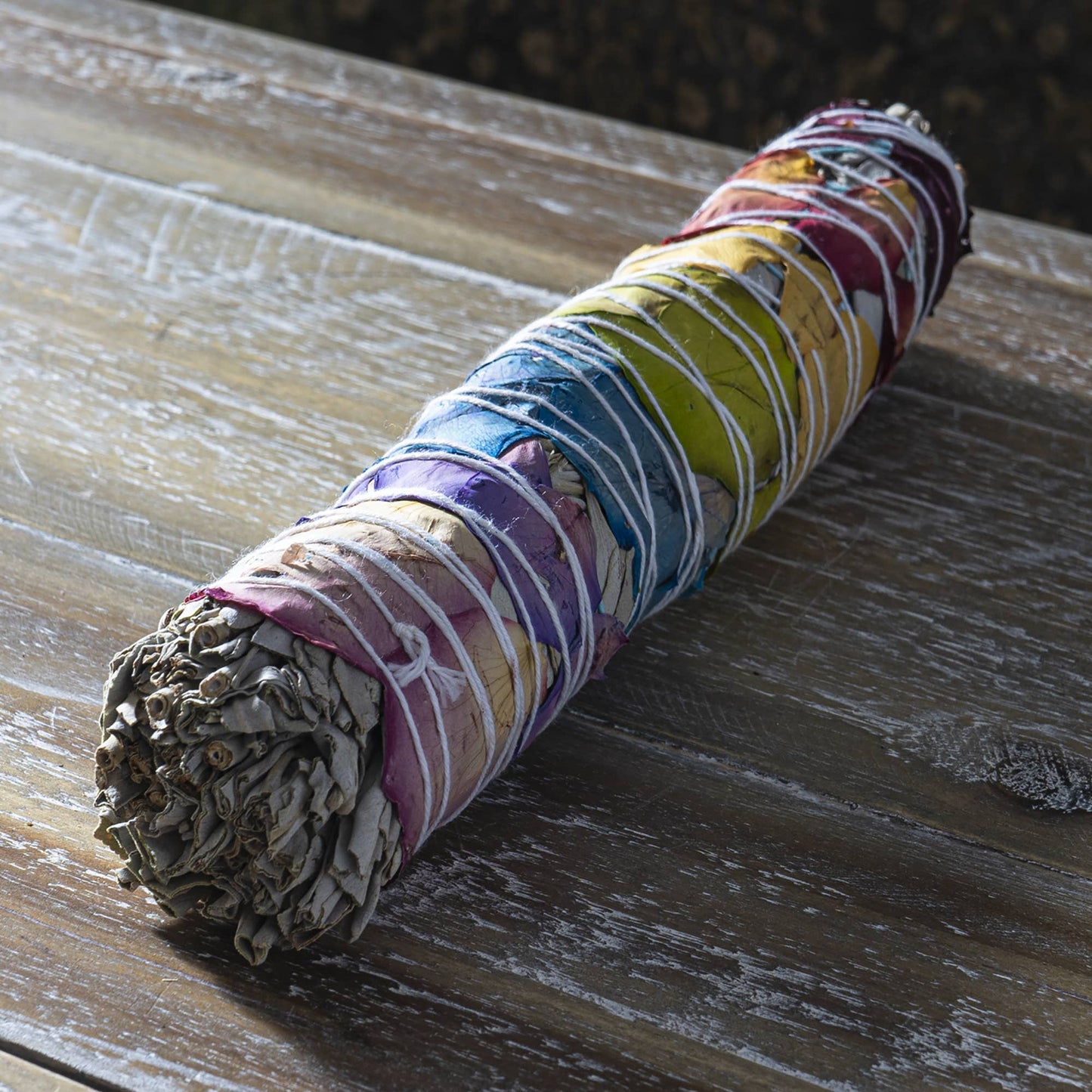 Seven Chakra White Sage Smudge Stick