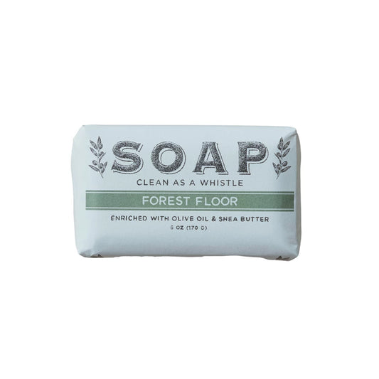 Forest Floor Scented Olive Oil & Shea Butter Milled Bar Soap