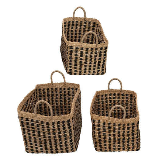 Hand-Woven Wall Baskets