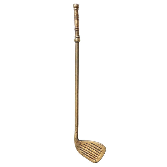 Cast Aluminum Golf Club Décor