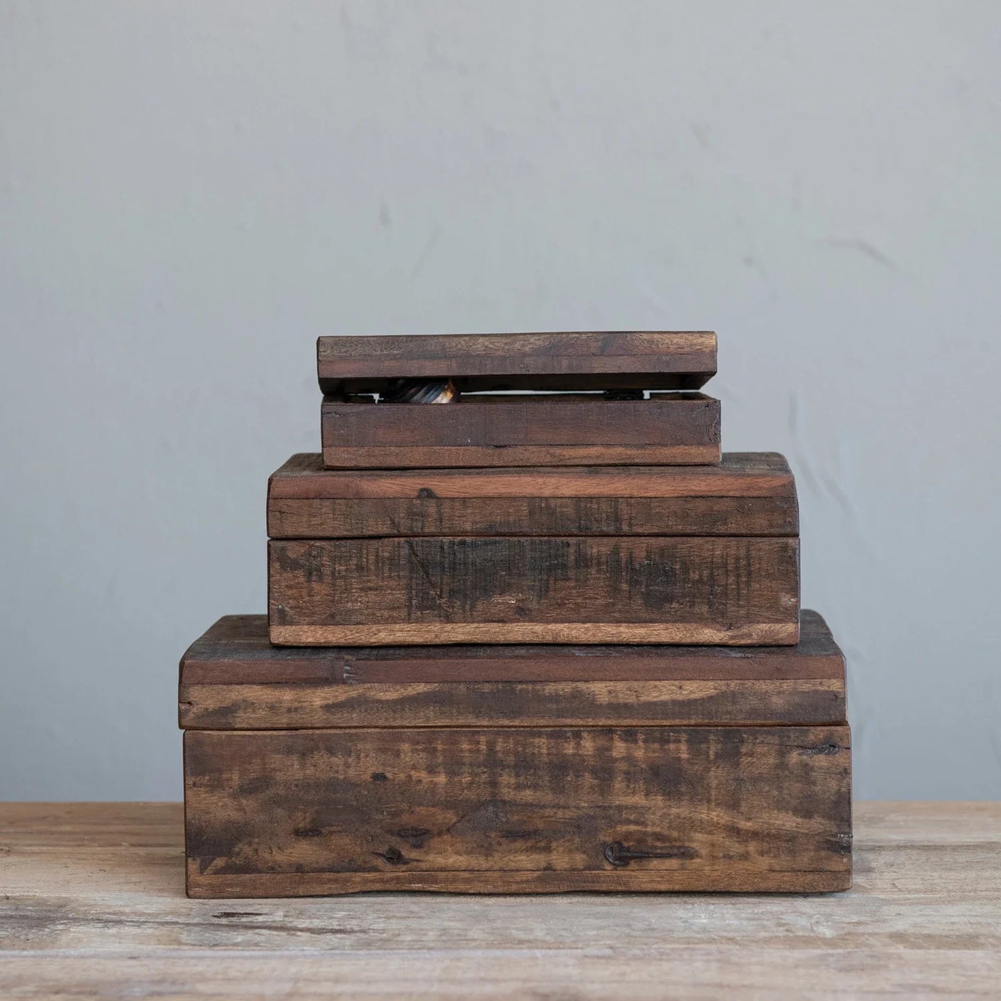 Medium Reclaimed Wood Box