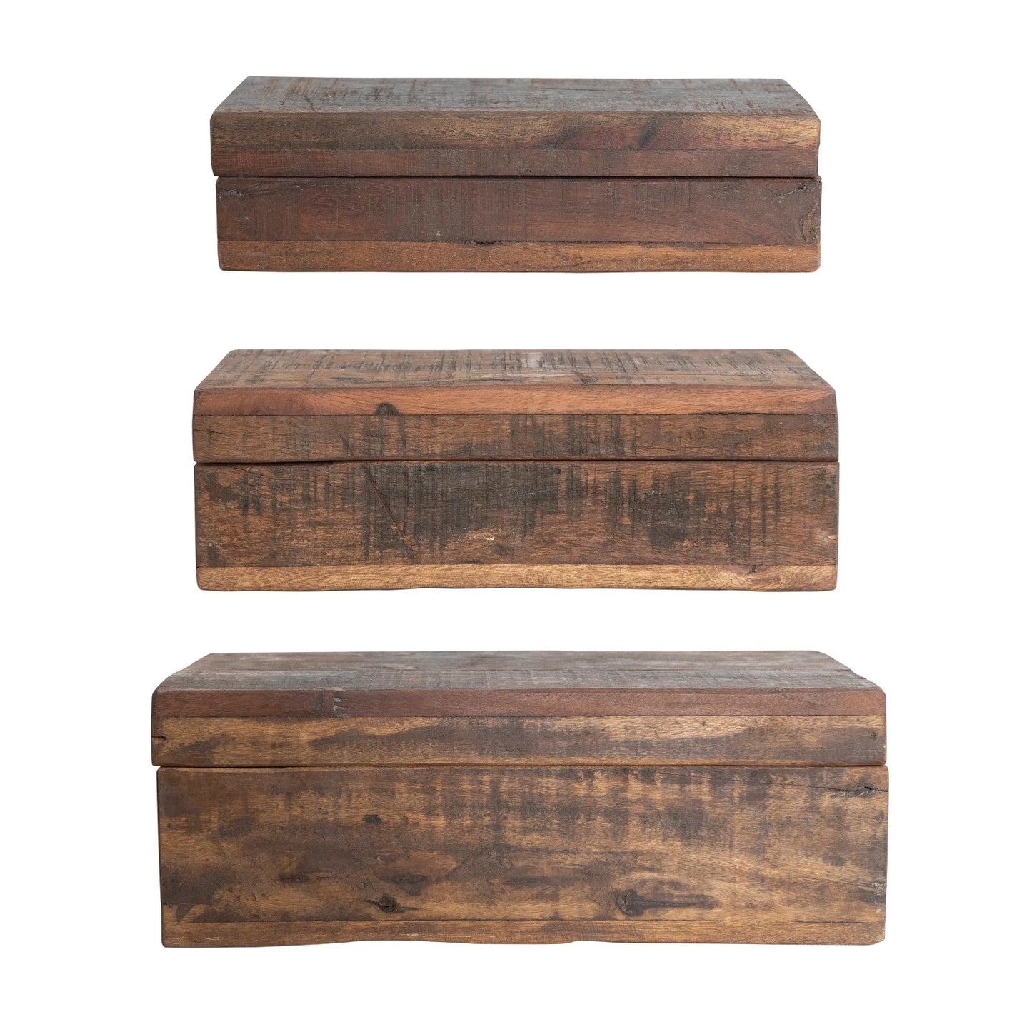 Large Reclaimed Wood Box