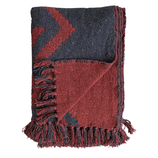 Recycled Cotton Blend Throw