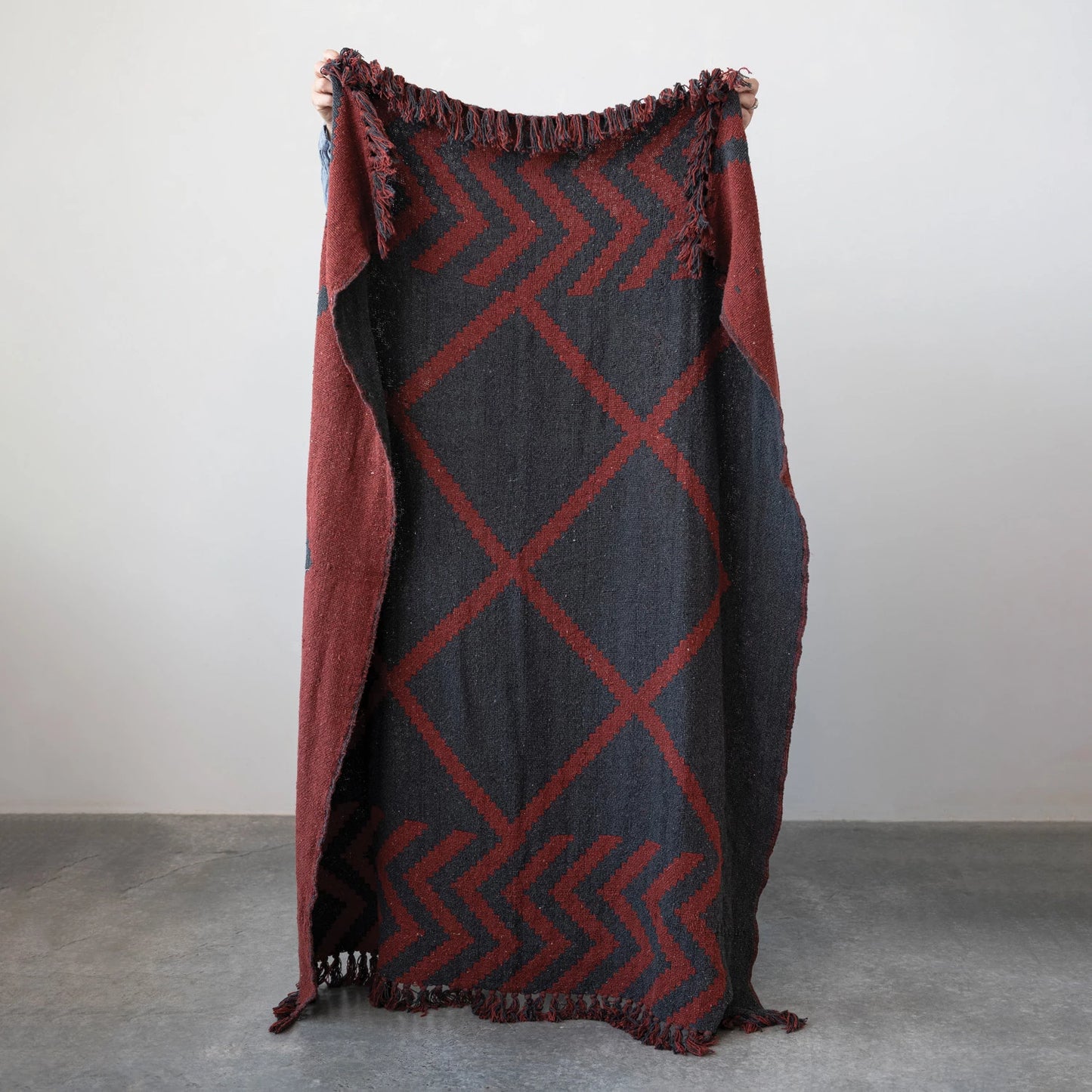 Recycled Cotton Blend Throw