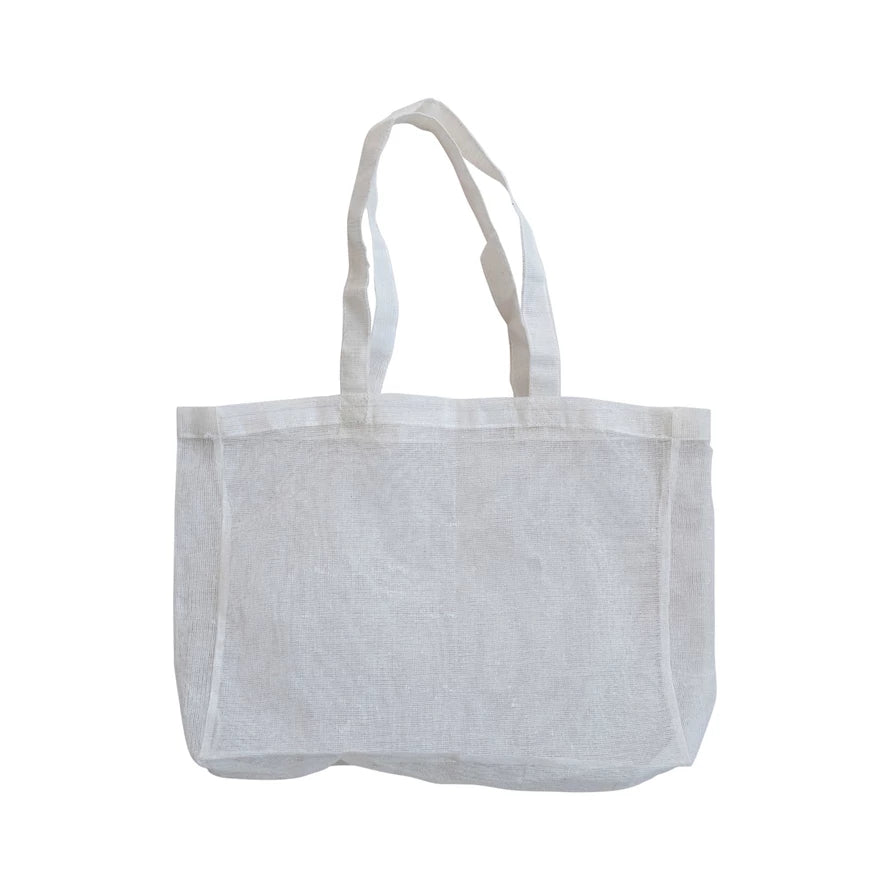 Cotton Organza Tote Bag