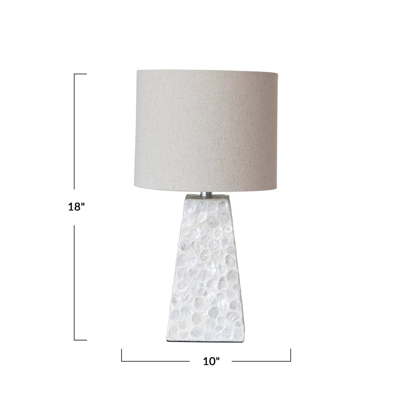 Capiz Table Lamp