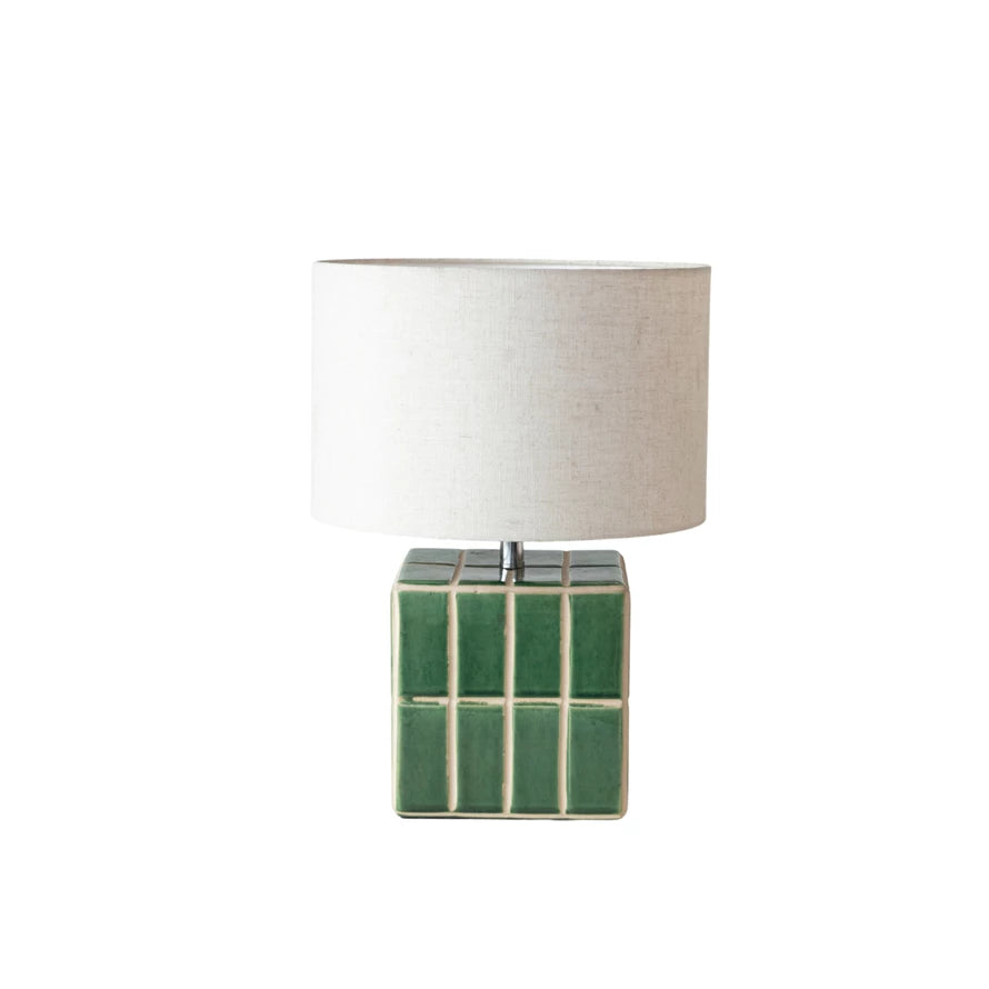 Ceramic Tiled Table Lamp