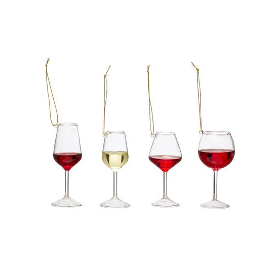 Wine Glass Ornament