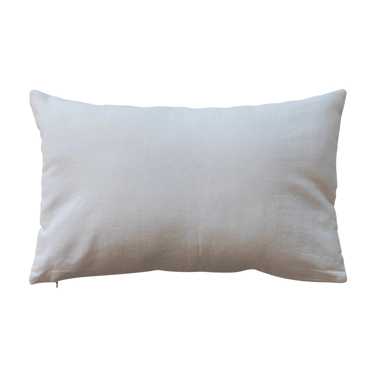 Cotton Slub Lumbar Pillow "Naughty Corner"