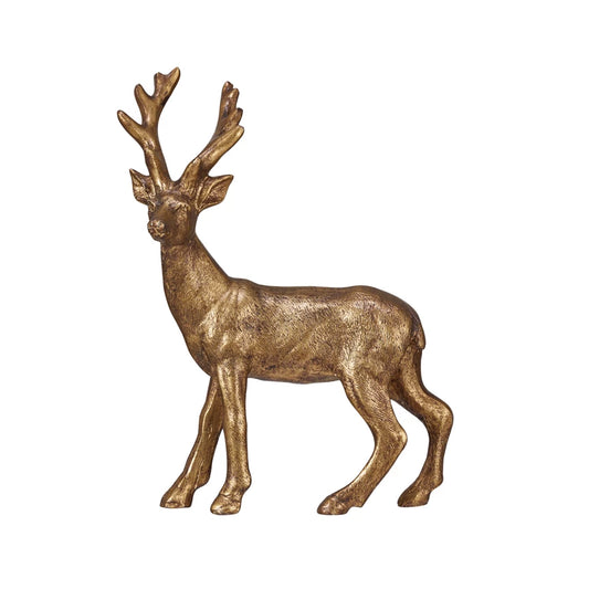 Gold Finish Reindeer