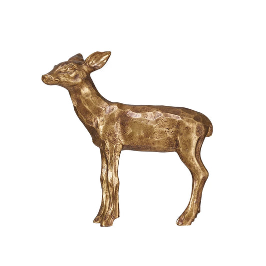 Gold Finish Reindeer